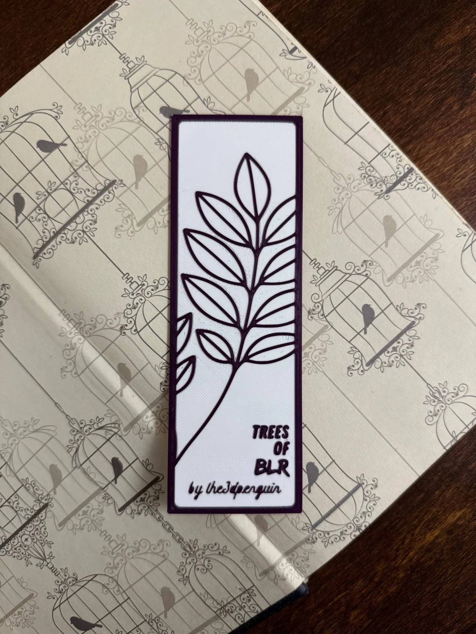 Golden Trails – The Indian Laburnum Bookmark - the3dpenguin