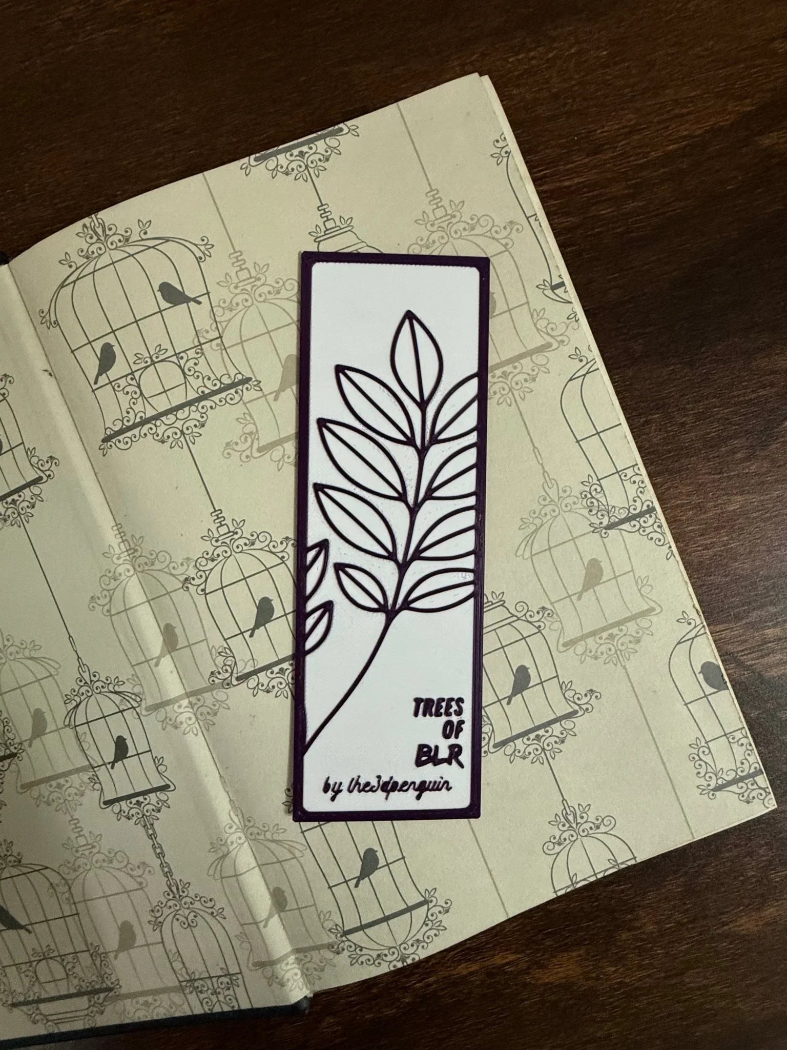 Golden Trails – The Indian Laburnum Bookmark - the3dpenguin