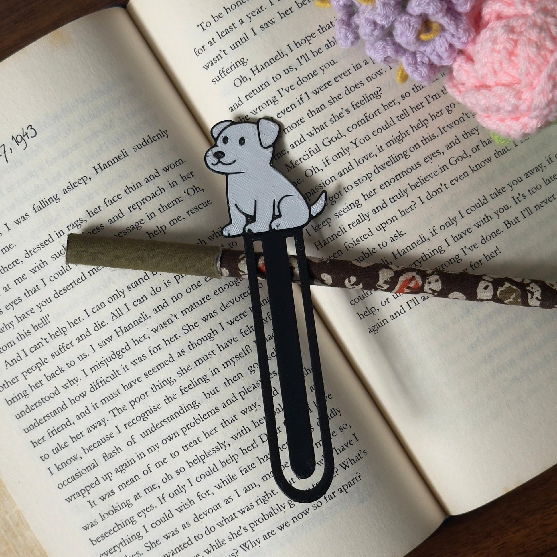 Puppy Bookmark – A Little Joy Between the Pages - the3dpenguin