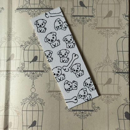 Puppy Bookmark – Cute Dog Design Bookmark - the3dpenguin